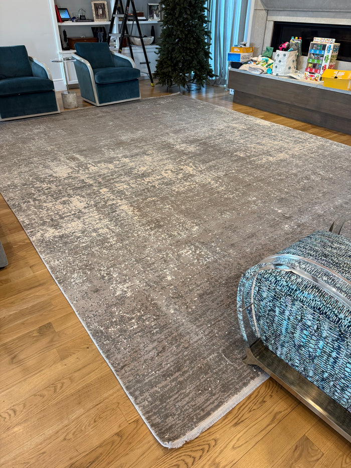 Rug installed in a customer home
