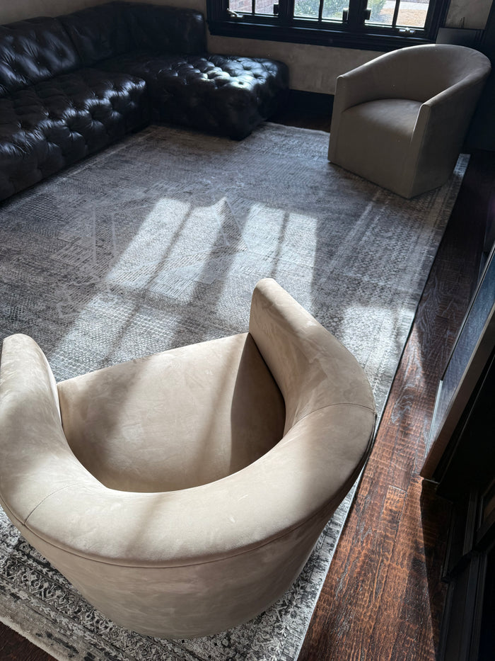 Rug installed in a customer home