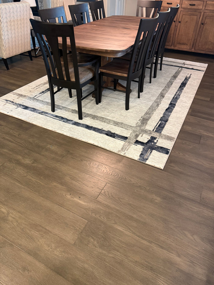 Rug installed in a customer home