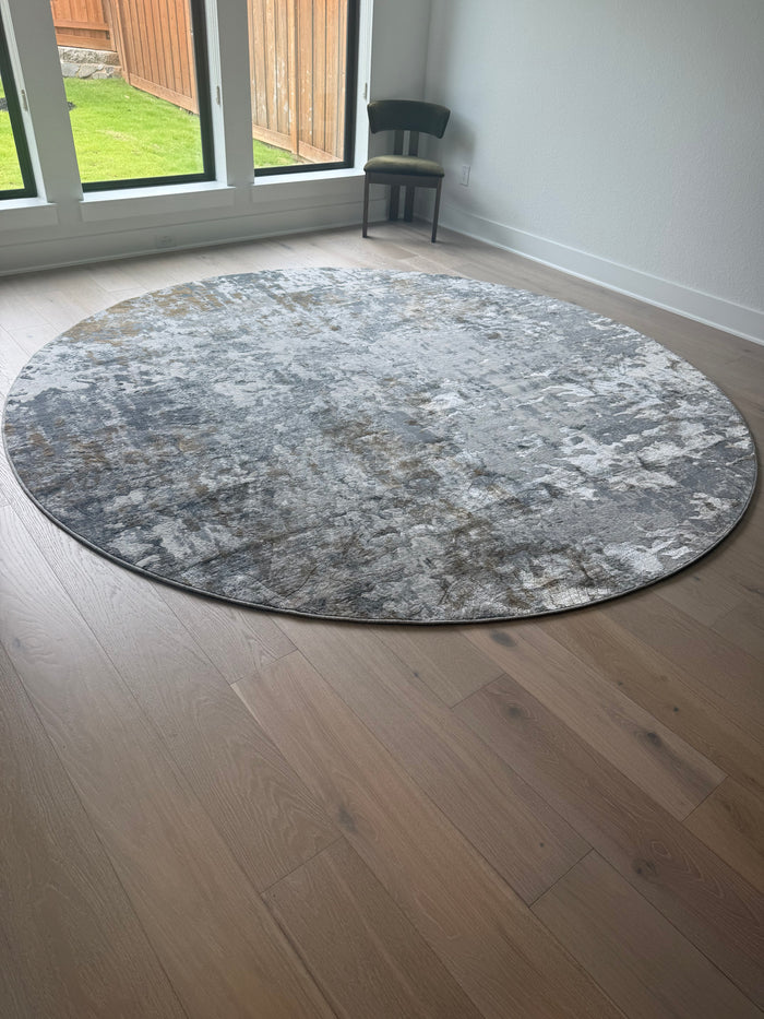 Rug installed in a customer home