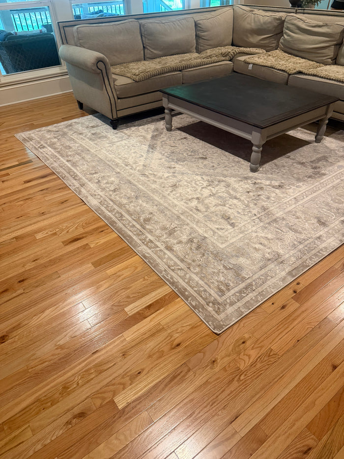 Rug installed in a customer home